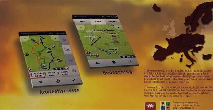 Image du produit Falk Ordinateur de vélo GPS Tiger Geo