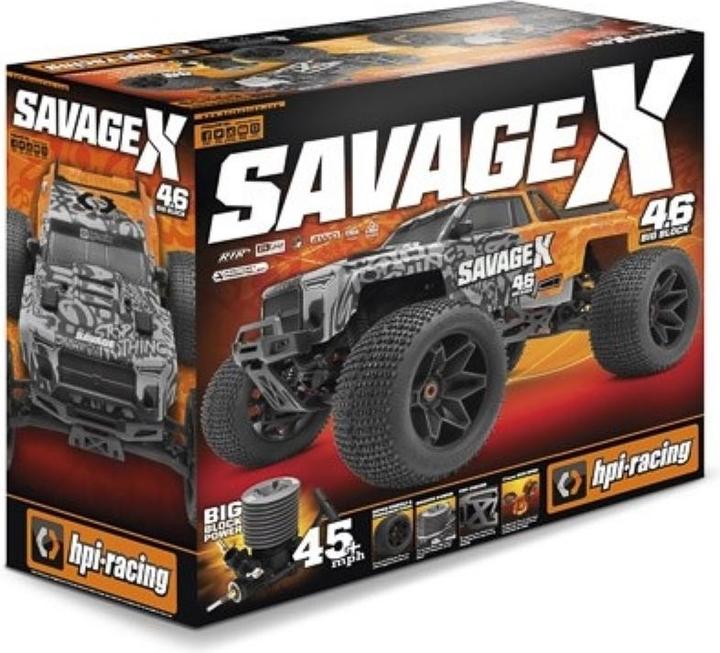 Produktbild HPI Savage X 4.6 GT-6 (ARR Almost-Ready-to-Race)
