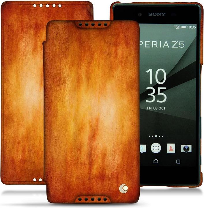 Productafbeelding Noreve Lederen omslag horizontaal (Sony Xperia Z5)