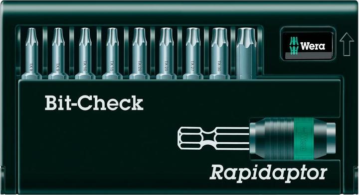Produktbild Wera Bit-Check 10 TX Universal 2 (Innensechsrund TX M10, Innensechsrund TX M15, Innensechsrund TX M20, Innensechsrund TX M30, Innensechsrund TX M6, Innensechsrund TX M8, Innensechsrund TX M9, Innensechsrund TX M25, Innensechsrund TX M40)