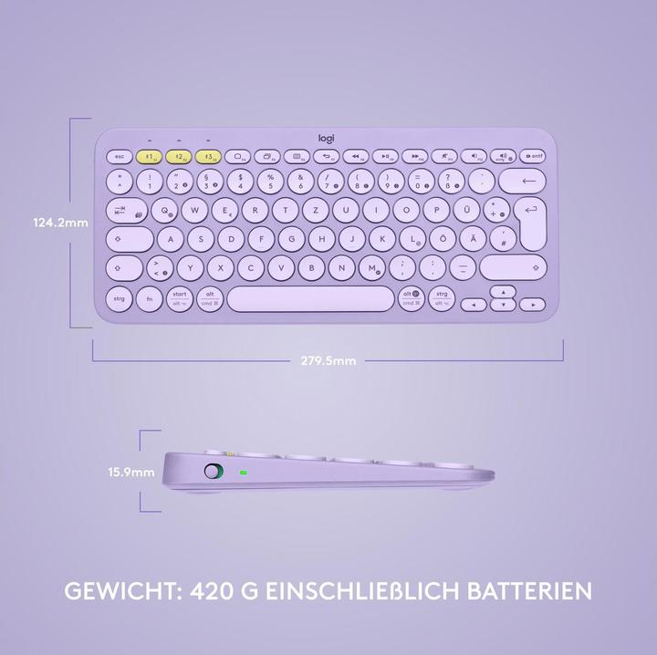 Produktbild Logitech K380 (CH, Kabellos)