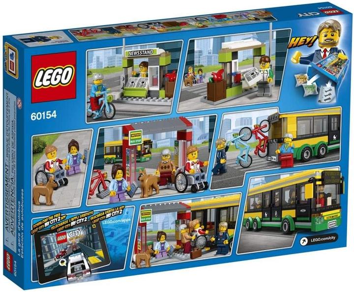 Produktbild LEGO Busbahnhof (60154, LEGO City)