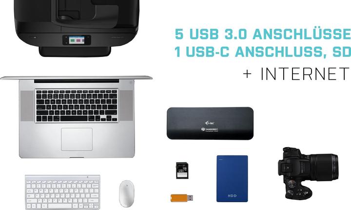 Produktbild i-tec Thunderbolt 3 Dual Dock (Thunderbolt, 5 Ports)