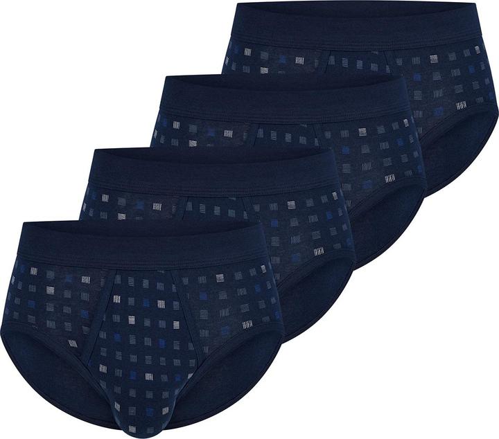 Schiesser 4er Pack Cotton Essentials Feinripp Sportslip
