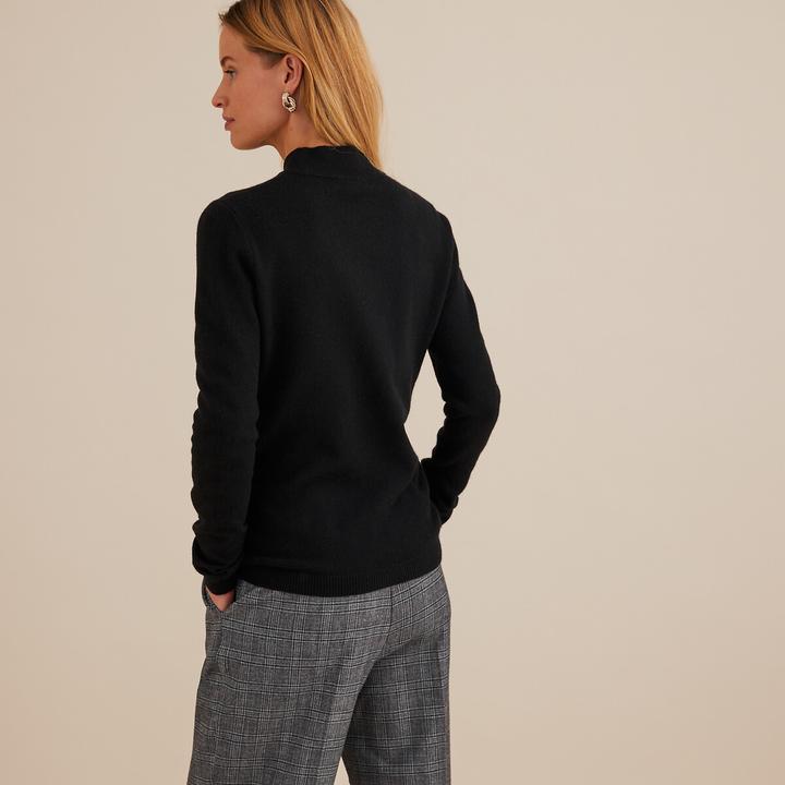 Actual product image Anne Weyburn Stand-up collar jumper (44, 46)