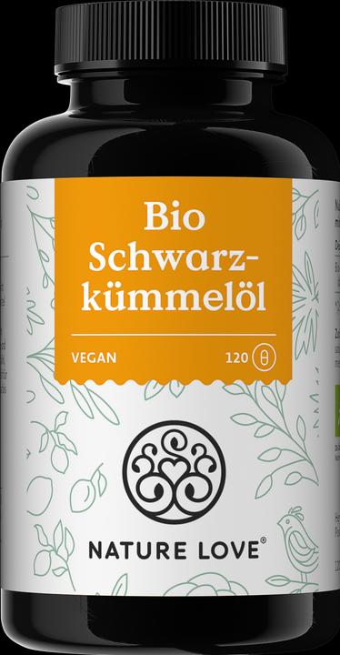 Image du produit Nature Love Huile de cumin noir (120 pièce(s), Capsules, 71 g)