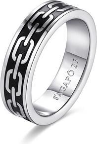 Produktbild Sagapo S'AgapÃµ - Massive steel ring for men Ripple SRP37 - Circuit: 61 mm (61)