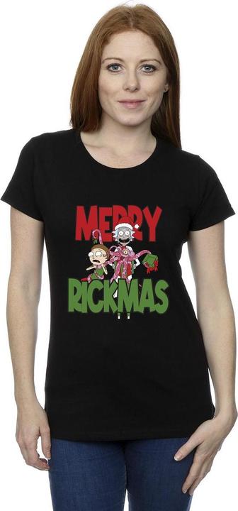 Produktbild Rick And Morty Merry Rickmas TShirt (XL)