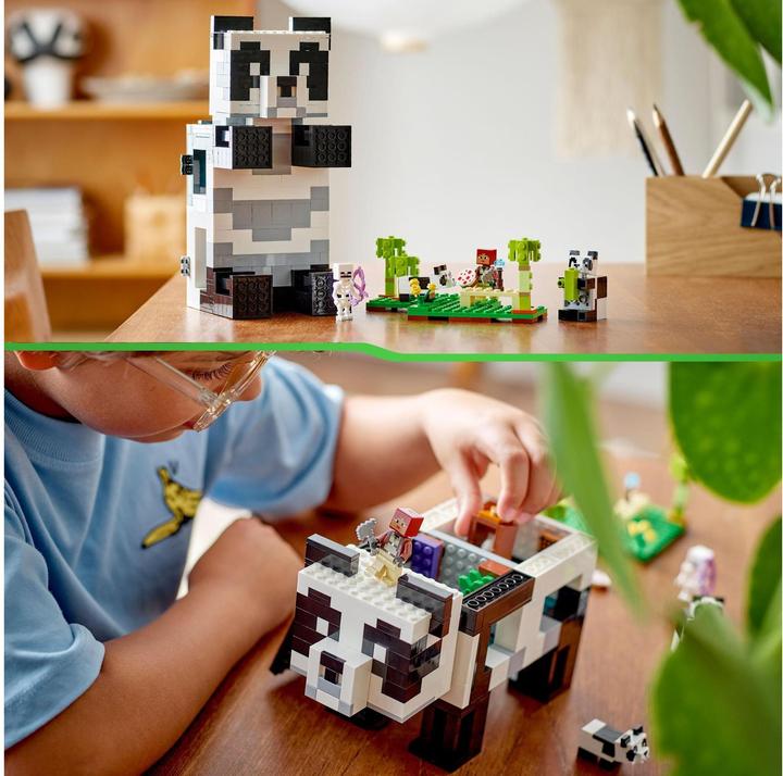 Actual product image LEGO The Panda House (21245, LEGO Minecraft)