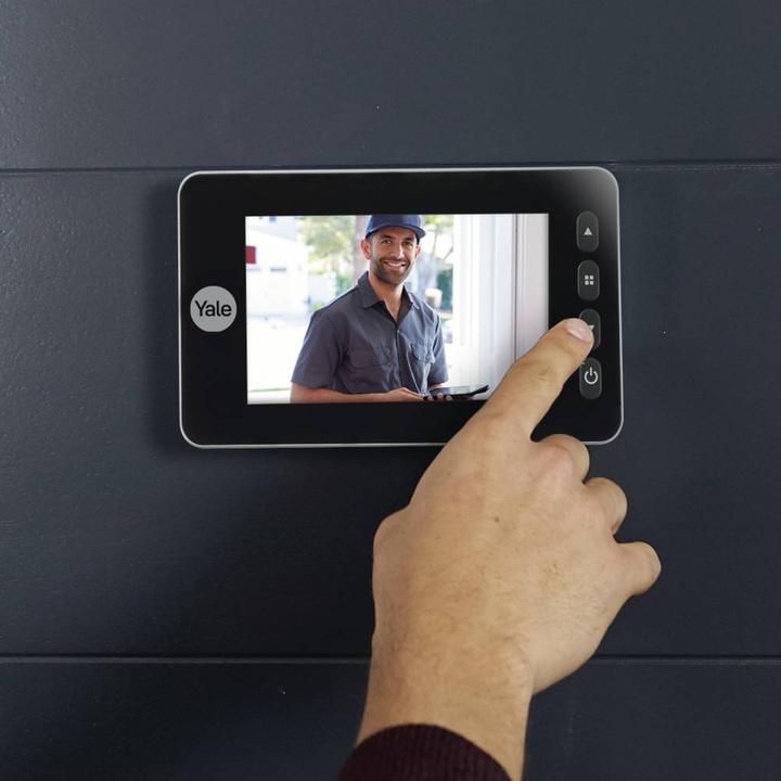Actual product image Yale 45-5800-1443-00-0211 Digital door viewer with LCD display 10.66cm 4.2 inch (Digital)