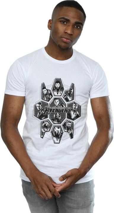 Produktbild Avengers Endgame Hero Shapes TShirt (3XL)