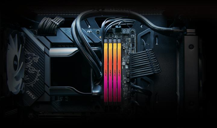 Actual product image Kingston FURY Renegade RGB (2 x 16GB, 6400 MHz, DDR5 RAM, DIMM)