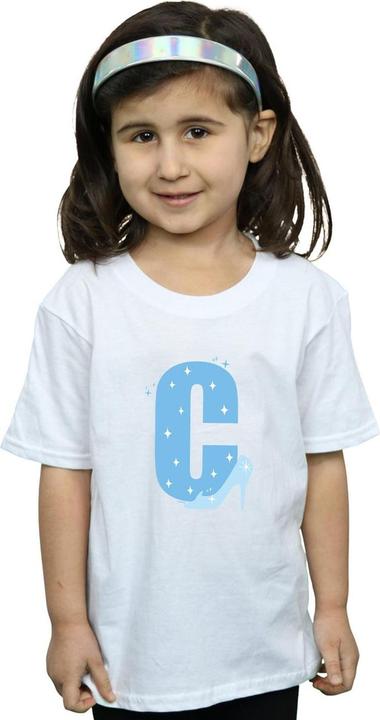 Produktbild Disney Alphabet C Is For Cinderella TShirt Mädchen (140, 146)