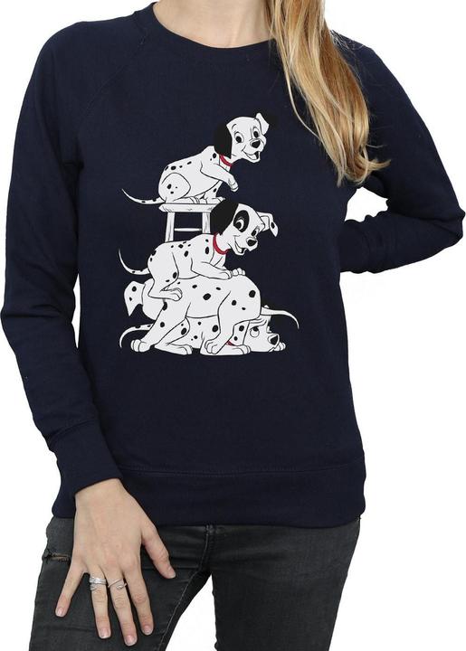 Actual product image 101 Dalmatians Womens/Ladies Chair Sweatshirt (M)