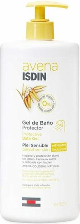 Isdin Avena Gel de Bain Protecteur Peaux Sensibles 750ml (Recharges, 750 ml)