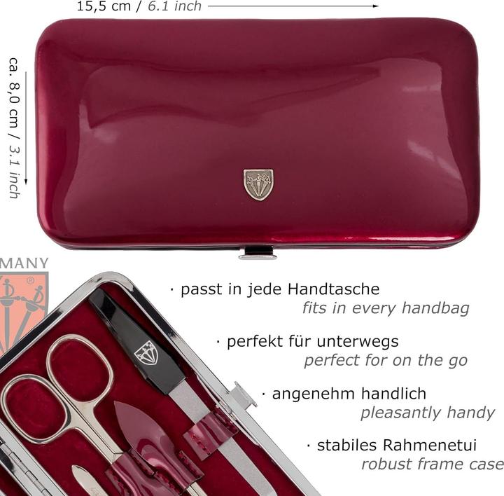 Immagine prodotto Drei Schwerter 8-teiliges Nagelpflegeset Cuneo