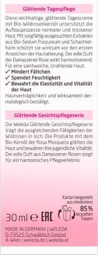 Image du produit Weleda Soin de jour lissant à la rose sauvage (30 ml, Crème de jour)