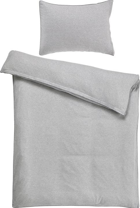 Produktbild Living Home Melange Jersey Streifen (Duvetbezug, 200 x 210 cm)