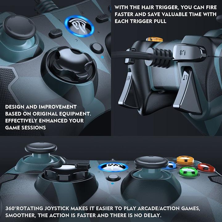 Actual product image EasySMX ESM-9013-CAM (Switch, Steam Machine, PS3, Android, PC)