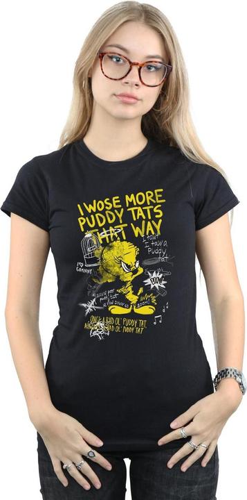 Immagine prodotto Looney Tunes More Puddy Tats Maglietta Titti Donna (XXL)