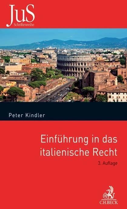 Produktbild Einführung in das italienische Recht (Deutsch, Peter Kindler, 2022)