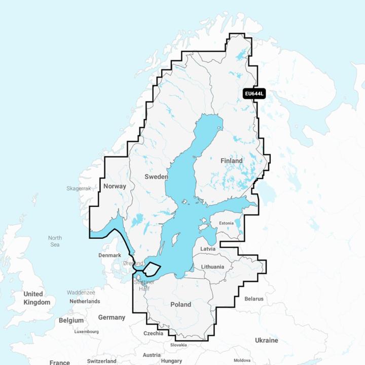Image du produit Navionics Or XL9 : 44XG mer Baltique orientale