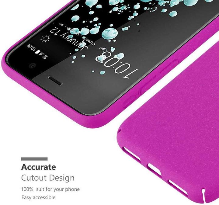 Actual product image Cadorabo Hard Cover Frosty Cover (HTC U Play)