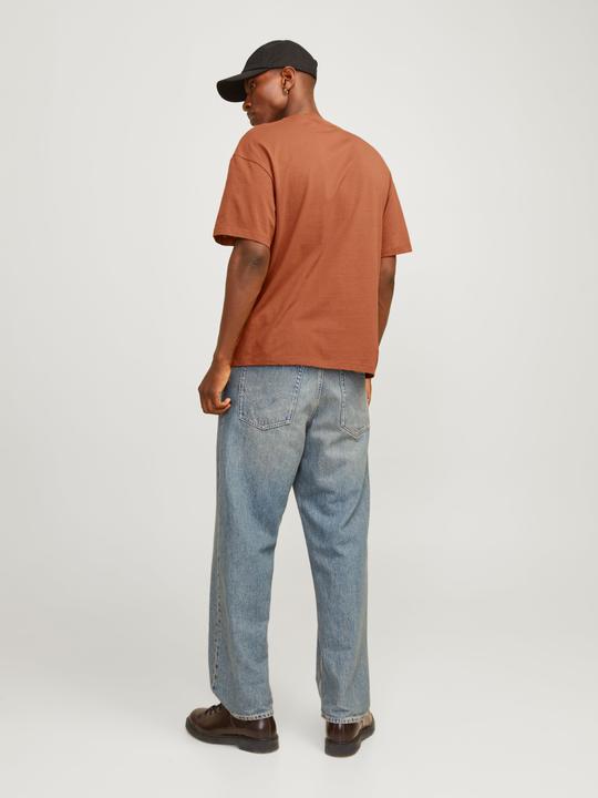 Actual product image Jack & Jones Single-coloured round neck T-shirt T-shirt (XL)
