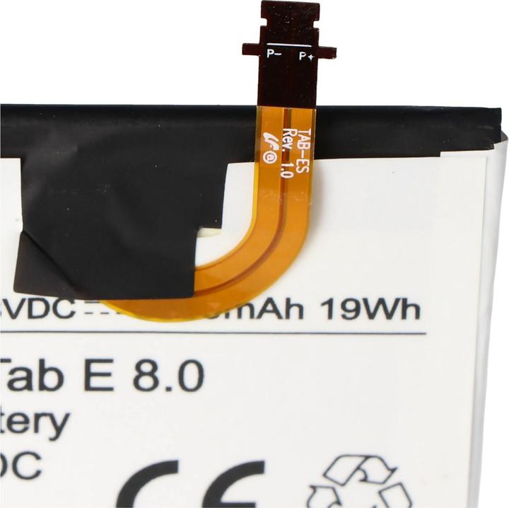 Image du produit AccuCell Batterie Samsung Galaxy Tab 5, Tab E 8.0, Tab E 8.0 4G LTE, Tab E 8.0 TD-LTE