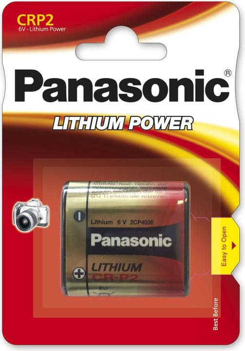 Immagine prodotto Panasonic Foto Litio CRP2 (1 pz., CRP2, 1600 mAh)