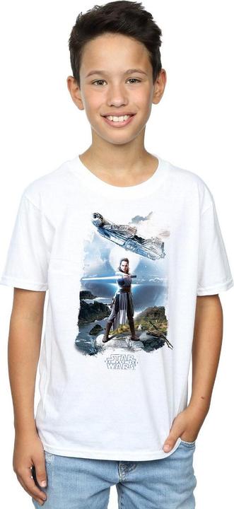 Immagine prodotto Star Wars The Last Jedi Rey Falcon Maglietta Ragazzi (116)