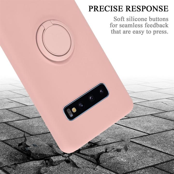 Produktbild Cadorabo TPU Liquid Ring Silicone Case Hülle (Samsung Galaxy S10)