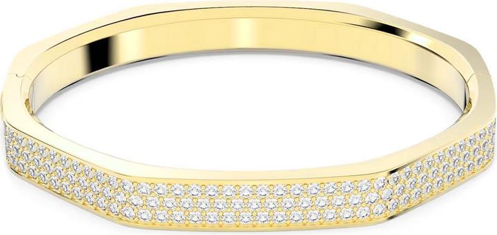 Immagine prodotto Swarovski Dextera Bangle Pavé a forma di ottagono in oro bianco medio (Metallo Swarovski)