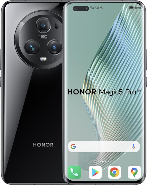 Honor Magic5 Pro (512 Go, Noir, 6.81", SIM + eSIM, 50 Mpx, 5G)