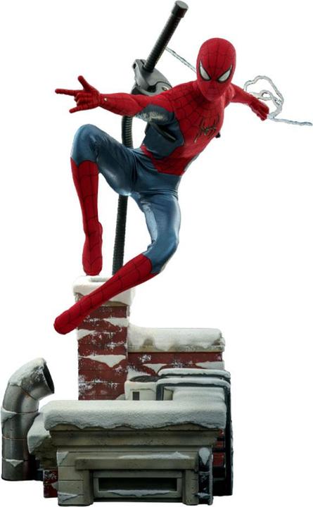 Hot Toys Spider-Man: No Way Home figurine Movie Masterpiece 1/6 Spider-Man (New Red and Blue Suit) (Deluxe Ve