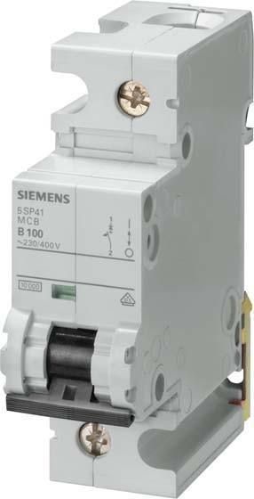 Produktbild Siemens SIEM 5SP4192-7 Leitungsschutzschalter 230/400V 10kA, 1pol. C