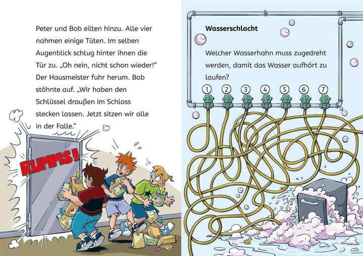 Immagine prodotto Kosmos Die drei??? Kids, Bücherhelden 2. Klasse, Geister in der Schule (Tedesco, Ulf Blanck, Boris Pfeiffer, Stefani Kampmann, 2024)