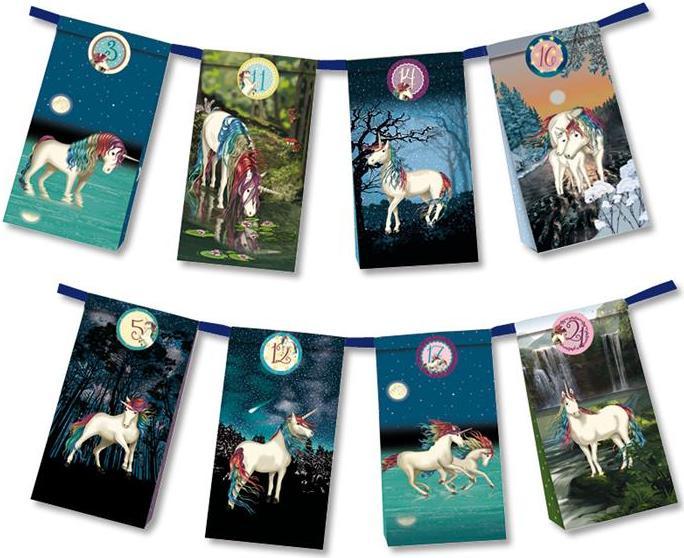 Produktbild Lutz Mauder Adventskalender zum Selbstbefüllen, Einhorn Lunabelle