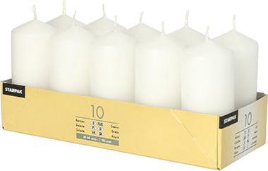 Image du produit Papstar Stumpenkerzen (10 pcs)
