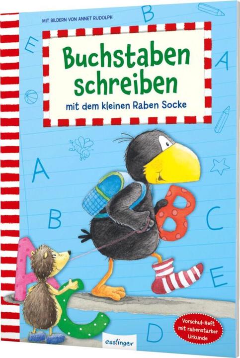 Image du produit Buchstaben schreiben mit dem kleinen Raben Socke (Allemand, Annet Rudolph, 2017)