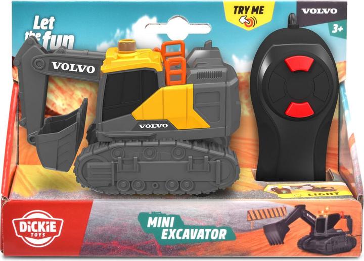 Actual product image Dickie Mini Excavator