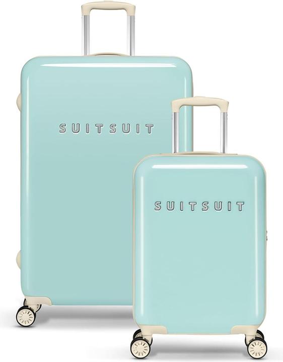 Image du produit Suitsuit - Fabulous Fifties - Luminous Mint - Kit duo (94 l, Bagage à main (jusqu'à 50l), L (90 - 115l))