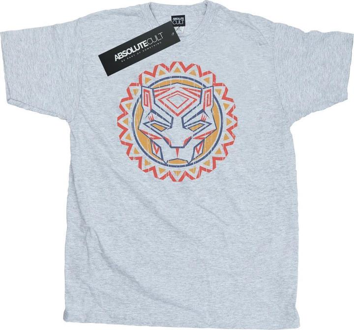 Image du produit Mens Black Panther Tribal Panther Icon T-Shirt (XXL)
