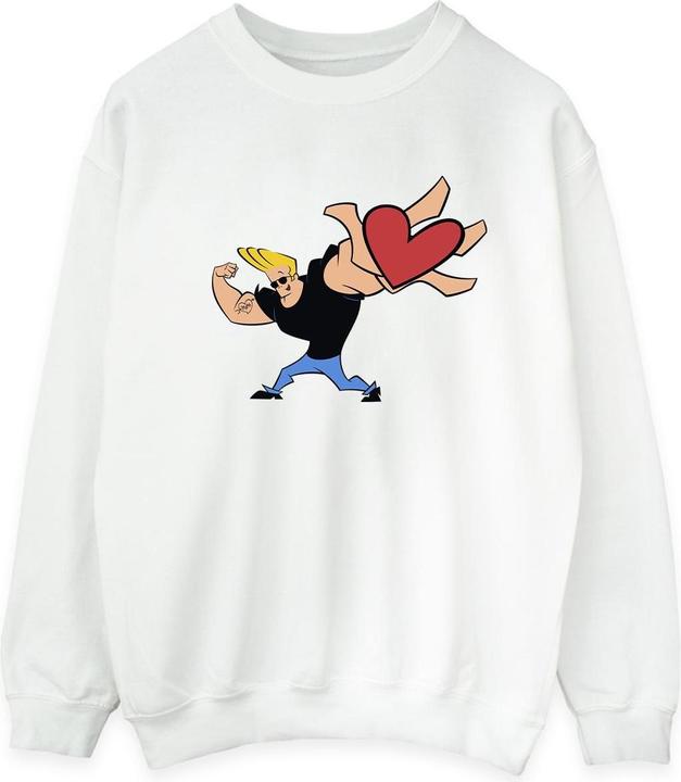 Immagine prodotto Johnny Bravo Heart Present Felpa Uomo (S)