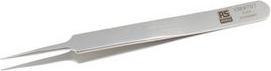 Actual product image Rs Pro Stainless Steel Tweezers Acid Resistant, Tip Extra Fine, 110 mm