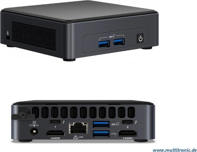 Produktbild Intel NUC 11 Pro Kit - NUC11TNKi5 (Intel Core i5-1135G7)