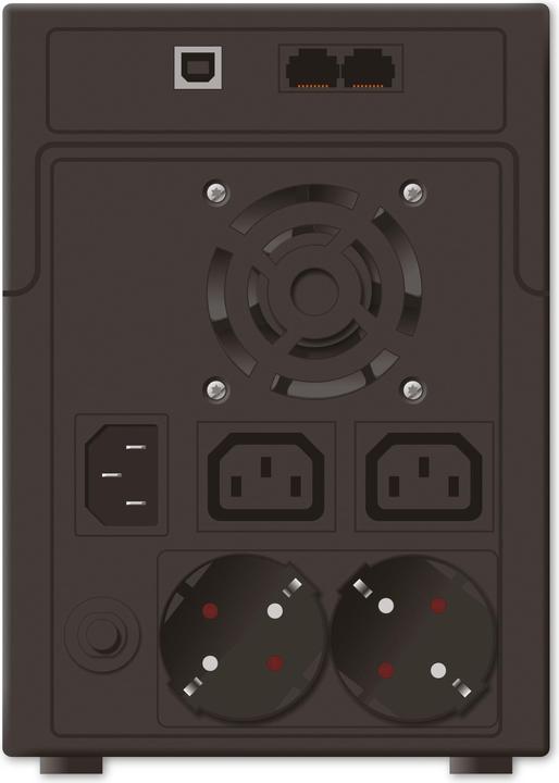 Produktbild Powerwalker VI 2200 SHL Schuko 2200VA / 1200W Leitung Interaktiver USV-Turm AVR HID LCD HID (2200 VA, 1200 W, Line-Interaktiv USV)