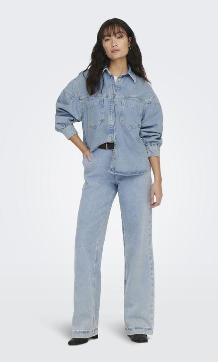Image du produit Only Fly-Away col manches avec bouton Veste en jean (S)