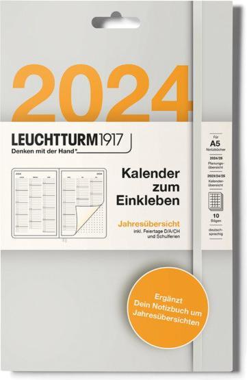 Produktbild Leuchtturm1917 Leuchtturm Kalendersticker Jahresplan