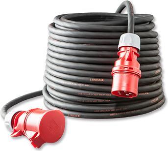 Produktbild Keraf 106838 Verlängerungskabel 5-polig 10 m, 5 x 2,5 mm2 32A (10 m)